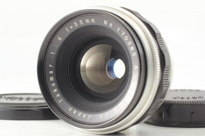 [Exc+5] Asahi Pentax Takumar 35mm f/4 MF Objektiv M42 Anschluss Aus Japan