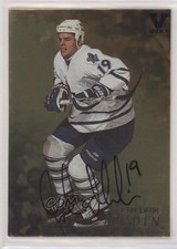 1998-99 ITG Be A Player Gold Auto ITG Vault Black Fredrik Modin #134 Auto 0c6