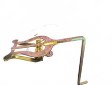 Vintage Brass Lyre Music Stand Clip Holder