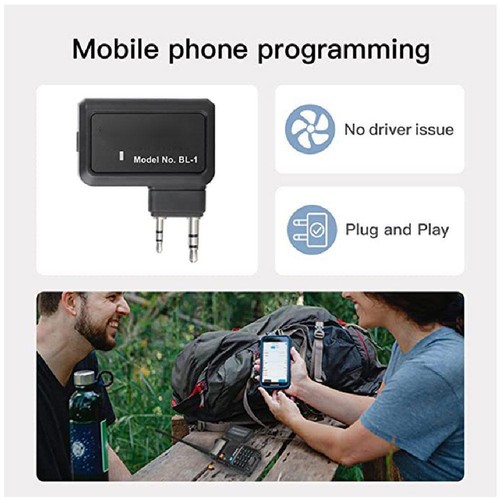 Wpis częstotliwości Bluetooth WalkieTalkie Programator radiowy R0S9 Mobile J4Q5 - Zdjęcie 7 z 9