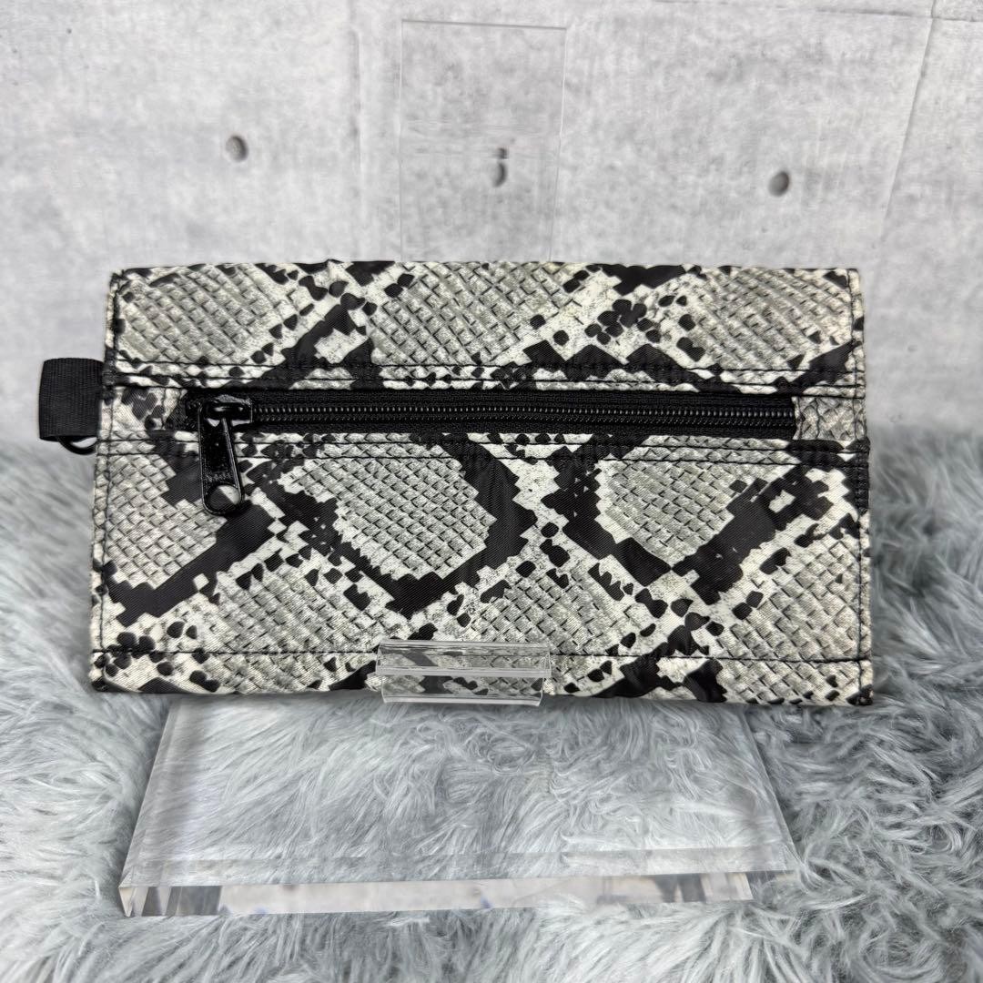 HEAD PORTER Python Print Long Wallet with Snake P… - image 5