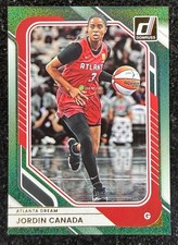 2026 Donruss WNBA #67 Jordin Canada Green Shimmer