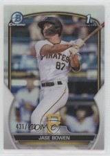 2023 Bowman Chrome Prospects Refractor 431/499 Jase Bowen #BCP-146 0w2b