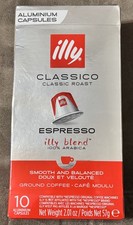 Illy Espresso Classico Capsules Single-Serve Coffee Capsules Pods 10 Count