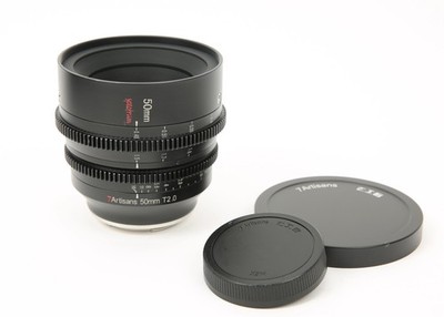 7Artisans 50mm T2.0 Spectrum Sony E-Mount Prime Cine Objektiv / Vollformat