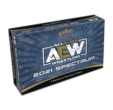 2021 UPPER DECK ALL ELITE WRESTLING AEW SPECTRUM FACTORY SEALED HOBBY BOX