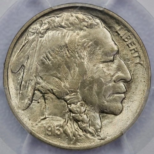 1913 Type 2 5c Buffalo Nickel - PCGS MS 64