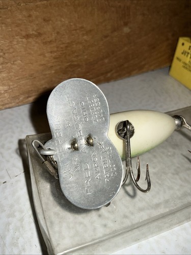 Fred ARBOGAST Vintage JITTERBUG Spinning Casting Bait LURE w Original BOX - Picture 10 of 18
