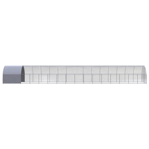 Gallinero de exterior de acero galvanizado 3x16x2 m - Imagen 4 de 9