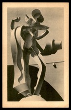 Postcard NY World's Fair Sculpture: Textiles by Robert Foster