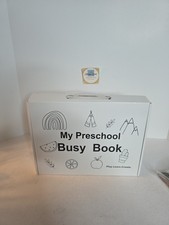 My Preschool Busy Book Montessori Toys for Toddlers Autism Sensory Educational