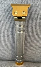 Vintage T9 Beard Hair Trimmer Gold Silver Cordless Clipper for Men