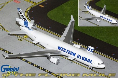 GeminiJets 1:200 MD-11F Western Global Airlines N783SN Interactive
