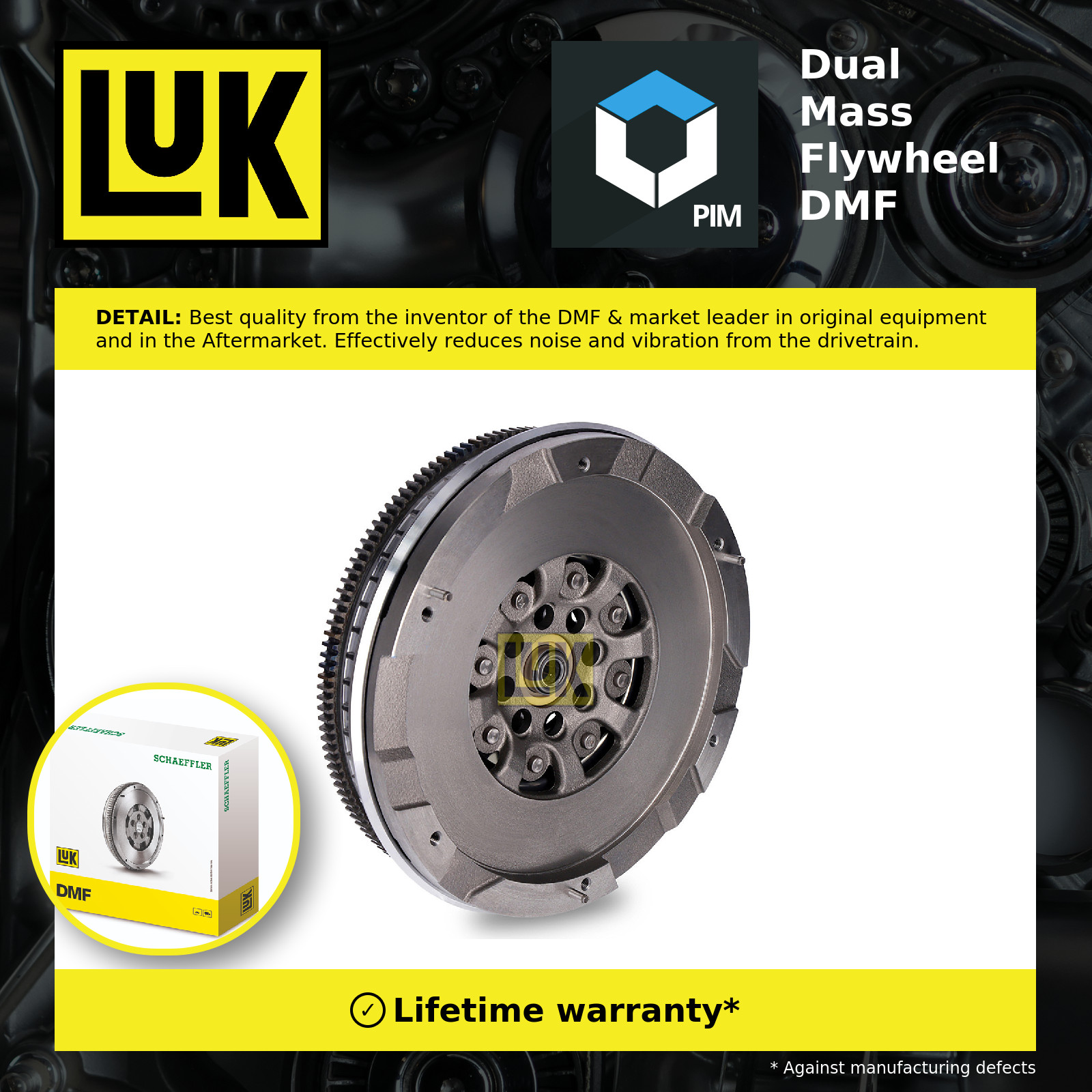 Dual Mass Flywheel DMF fits MERCEDES C250 S204, W204 2.2D 08 to 14 OM651.911 LuK