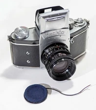 IHAGEE EXAKTA II 35MM SLR CAMERA+ 58mm Zeiss Jena Biotar f2 "T" lens