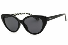 New Draper James DJ9033 001 Black/Dark Grey 54-16-145 Sunglasses