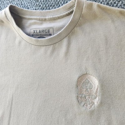 Zero Foxtrot Mens XL Embroidered Skull Logo Polo Shirt Built For Hard Athletic 