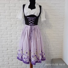Dirndl.com Tyrol Dirndl Oktoberfest Dress Size EU 34 and white blouse