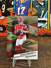 2025 Panini Revolution Green Swirl Patrick Mahomes II #8 /199 🟢🌀