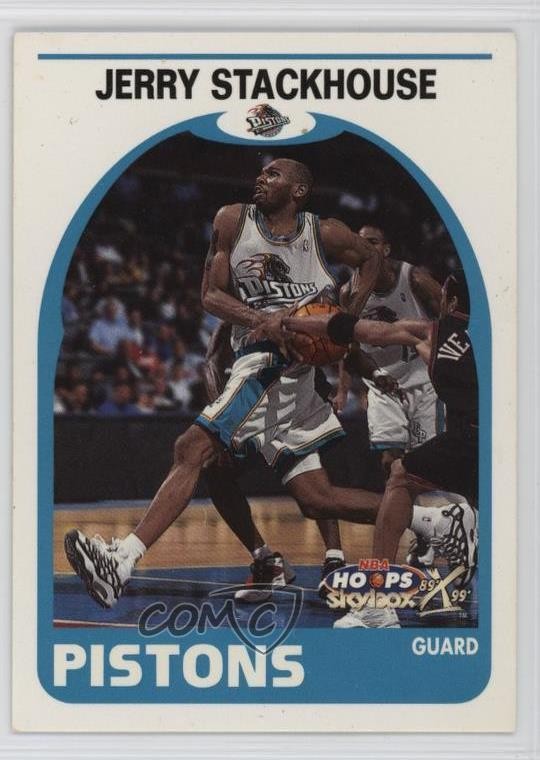 1999-00 Skybox NBA Hoops Decade Jerry Stackhouse #29 1hs9