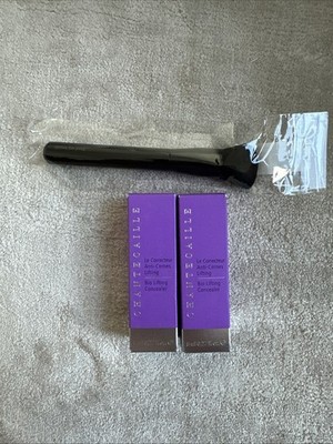Chantecaille Bio Lifting Concealer Set Alabaster Porcelain 8ml Brush New