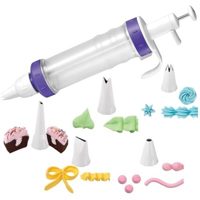 Wilton Decorating Kit - Plunger Style Dessert Decorator
