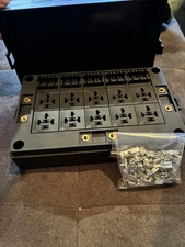 Universal 12V Fuse Relay Box 10 Slots Relay Holder 15 Slots ATC/ATO Fuse Holder