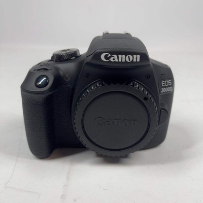 Canon EOS 2000D 24.1MP Digital SLR DSLR Camera