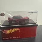 Hot Wheels (HNL25) RLC 1991 BMW M3 - Spectraflame Red