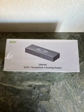 NEW Acer ODK490 16-in-1 8K Thunderbolt 4 Docking Station SEALED