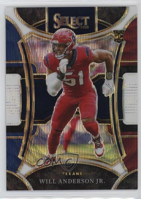 2023 Panini Select Suite Level Tri-Color Prizm /149 Will Anderson Jr #437 0nr3