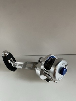 Gomexus SX450 Slow Pitch Jigging Reel 6.3:1 Lever Drag RH 66lb Max Drag (READ)