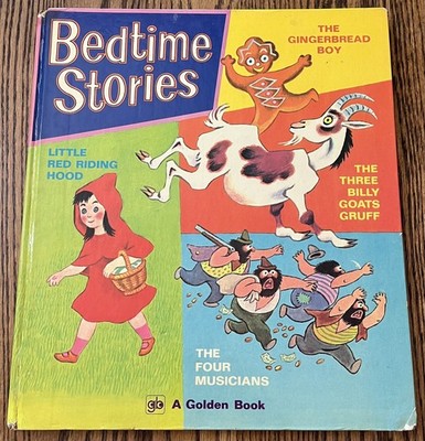 BEDTIME STORIES : Tibor Gergely : Gingerbread Boy : Four Musicians : vintage