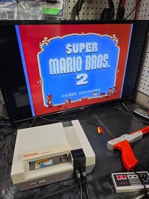 SUPER MARIO BROS. 2 II TWO  1985 Nintendo NES Cartridge TESTED WORKING