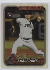 2024 Topps Series 2 Rainbow Foil Andrew Saalfrank #406 9e1