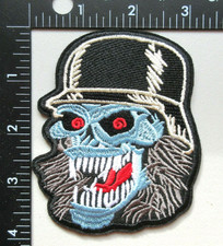   GRIM REAPER BIKERS VEST JACKET BATTLE VEST JACKET EMBROIDERED IRON ON PATCH