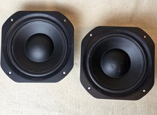 2 Tieftöner Technics EAS-20PL260A Ersatz für SB-C450 Lautsprecher Boxen