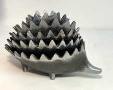 Vintage stapelbare Metall Igel Aschenbecher, Walter Bosse Stil UDSSR Souvenir