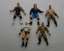 WWE Action Figure Lot Of 5 Figures- Mixed Years - See Photos - Free Shipping 