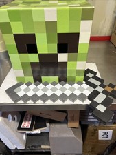 Disguise Minecraft Netherite Sword Costume Accessory, Official Minecraft W/mask