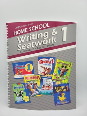 A Beka Book Home School Writing & Seatwork 1 Lesson Plans Teaching USA