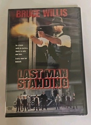 Last Man Standing DVD SEALED New Line Cinema Bruce Willis Christopher Walken VTG