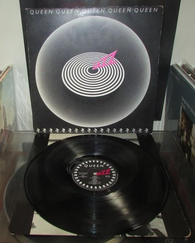 QUEEN Jazz ORIG 1st UK  1978 EMI Embossed  & Inner 1U/1U PROMO FACTORY SAMPLE