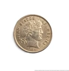 1914 Barber One Dime Silver Dollar American Coin Denver Mint Currency