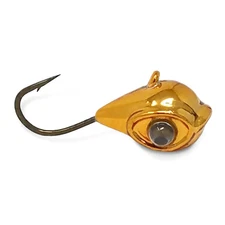 Acme Tackle (Professional Grade) Google Eye Tungsten Jig #5 (Golden Nugget)