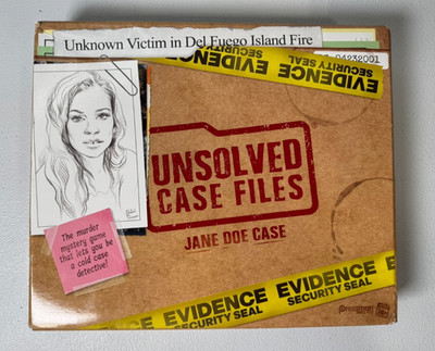 Pressman Unsolved Case Files: Jane Doe   Cold Case Murder Mystery Game (Read)