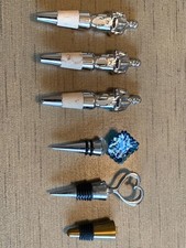Lot of six (6) wine stoppers NEW