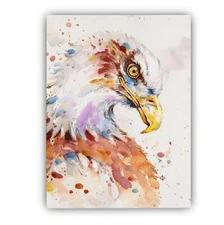 Wild And Free Framed Canvas Stretched Ready to Hang 50x40 Home decor Gift.