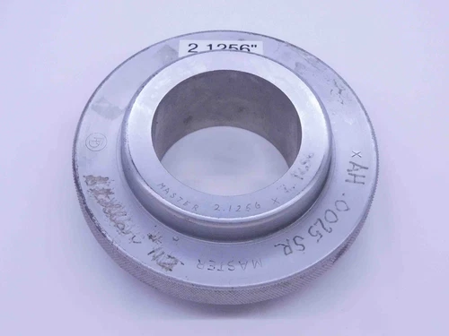 2.1256 CLASS X MASTER PLAIN BORE RING GAGE 2.1250 +.0006 OVERSIZE 2 1/8 54 mm