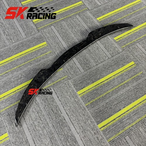 Glossy Black/Carbon Fiber Rear Trunk Lid Spoiler Wing Fits Toyota Corolla 2020+ - Picture 28 of 52